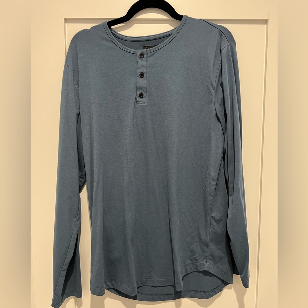 Cuts Henley Long Sleeve